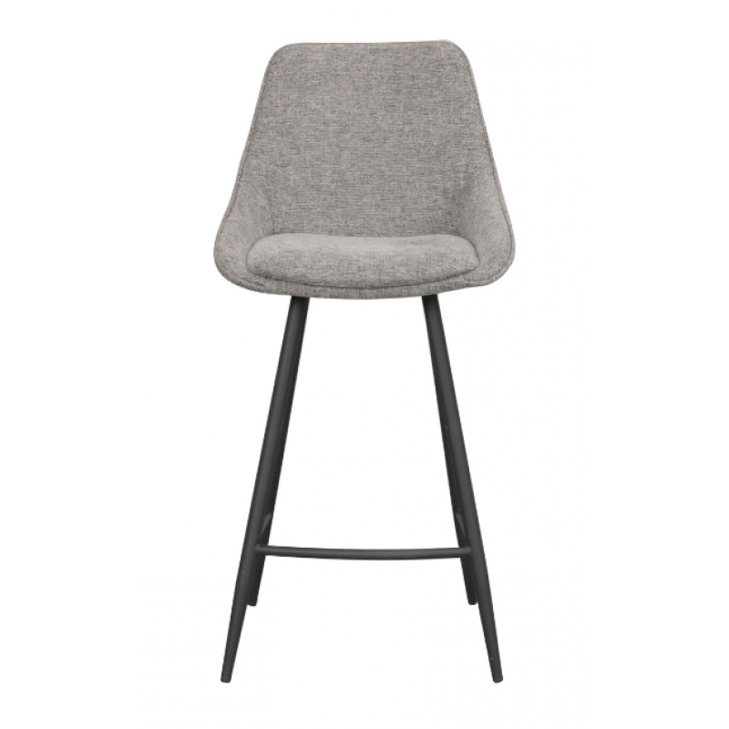 RO SIERRA BAR CHAIR GREY/BLACK